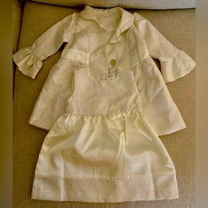 Matching coat and dress